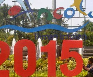 Ancol siap menyambut Tahun 2015 dan pada pergantia tahun nanti akan banyak acara termasuk pesta kembang api (yogie)