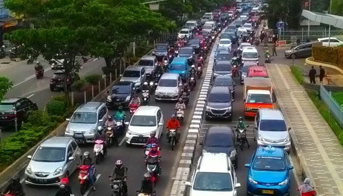 Jalan Raya Margonda Depok, Jawa Barat nyaris setiap hari macet