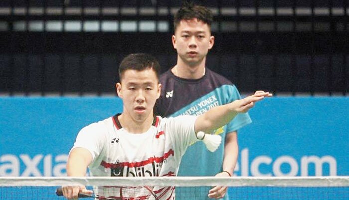 Markus dan Kevin, pasangan ganda putra Indonesia.(dok)