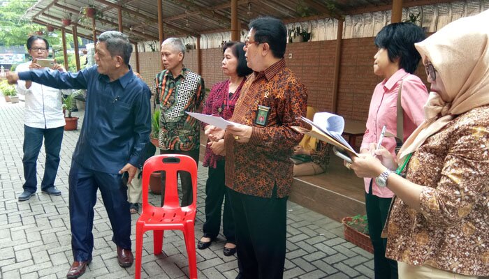 Hakim PN Medan gelar sidang lapangan gugatan pengelola Food Court Pondok Mansyur