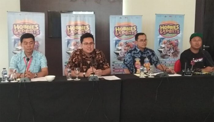 Kepala Bidang Destinasi Dan Pemasaran Dinas Pariwisata DKI Jakarta Hari Wibowo memberikan keterangan tentang agenda komperisi komitas, Rabu (22/8).(john)