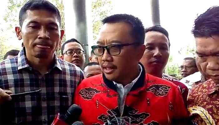 Mantan Menpora, Imam Nahrawi memenuhi panggilan KPK untuk diperiksa sebagai tersangka dana hibah KONI. (ys)