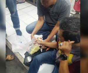 Dari tangan tersangka, polisi menyita 35 kapsul heroin dengan berat mencapai 366 gram. (ist)
