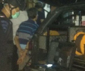 Penangkapan terduga teroris di tambun.