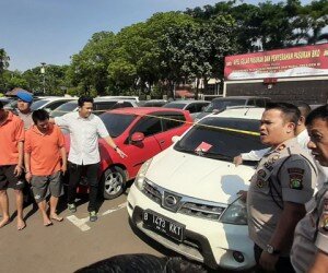 Pelaku penggelapan mobil rental ditangkap.(ist)