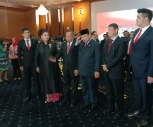 Sertijab dari Ryamizard kepada Prabowo. (rizal)