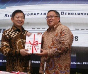 Suharso Manoarfa saat Serah Terima Jabatan Menteri PPN/Kepala Bappenas dari Menteri PPN/Kepala Bappenas Periode 2016-2019 Bambang Brodjonegoro, di Gedung Bappenas.(Ist)