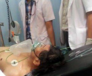 Menko Polhukam Wiranto mendapat pertolongan di RS Berkah Pandeglang. (ist)