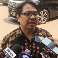 Ade Armando mendatangi Mapolda Metro Jaya. (ist)