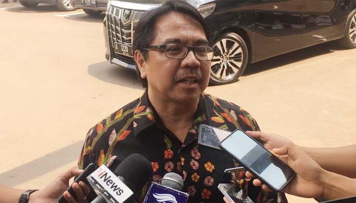 Ade Armando mendatangi Mapolda Metro Jaya. (ist)