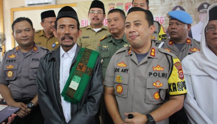 Kapolres Kota Tangerang AKBP Ade Ary Syam Indradi saat menghadiri Silaturahmi dan Dialog Interaktif