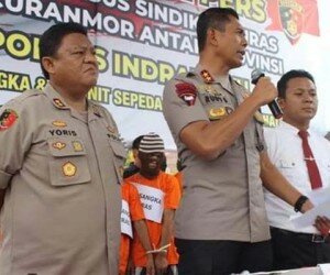 Kapolda Jawa Barat Irjen Rudy Sufahriadi membeirkan keterangan pers. (taryani)
