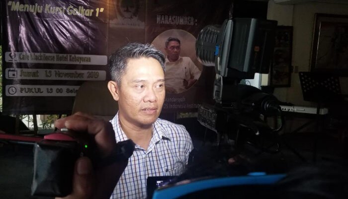 Direktur Eksekutif ETOS Indonesia Institute Iskandarsyah.