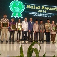 Direktur LPPOM MUI DR Lukmanul Hakim, M.Si dalam acara Indonesia Halal Expo (Indhex), di Jakarta, Jumat (15/11).(johara)