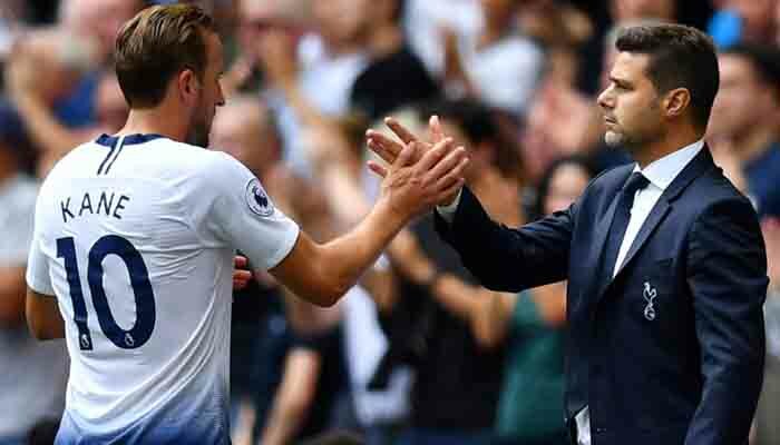 Harry Kane dan Mauricio Pochettino (reuters)
