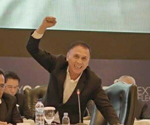 Ketum PSSI Irwan Bule.(dok/ist)