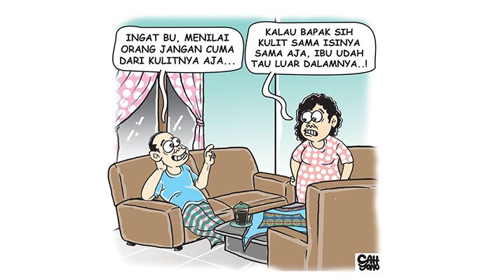 jangan dari kulitnya