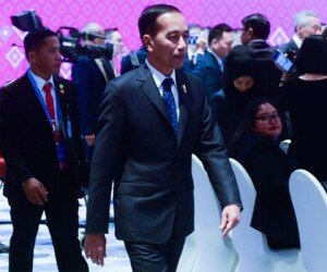 Presiden Jokowi dalam pertemuan KTT ASEAN ke 35.(Humas Setkab)