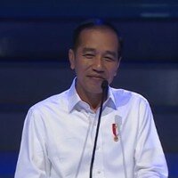 Jokowi saat pidato di penutupan Konggres II Nasdem. (ist)