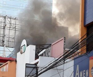 Kebakaran di ruko Jalan Gajah Mada, Jakarta Barat. (dwi)