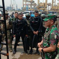 Panglima Koarmada I, Laksamana Muda TNI Muhammad Ali. (rizal)