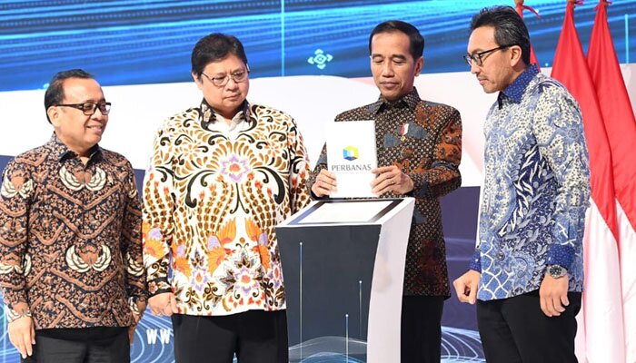 Presiden Jokowi saat membuka Rapat Koordinasi Nasional Pengadaan Pengadaan Barang/Jasa Pemerintah Tahun 2019 di Jakarta.(ist)