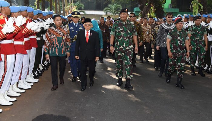 maruf amin dengan paspampres