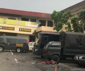 Pelaku bom bunuh diri di Polrestabes Medan.(ist)