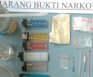 Barang bukti yang diamankan