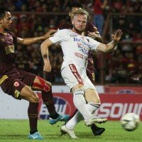 Pertandingan PSM Makassar vs Bali United. (twitter bali united fc)