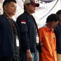 Pelaku penyiraman air keras FY dimintai keterangan di Polda Metro Jaya. (firdha)