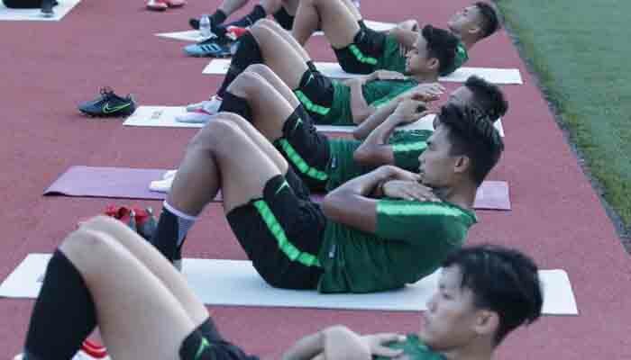 Timnas Indonesia latihan di Stadion Rizal Memoriam (ist)