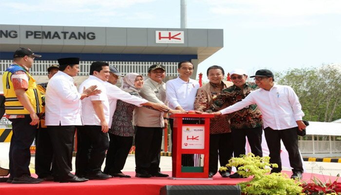 tol terpanjang dilampung diresmikan