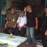 pertemuan pedagang dengan pihak kecamatan atas rencana penertiban. (Ifand)