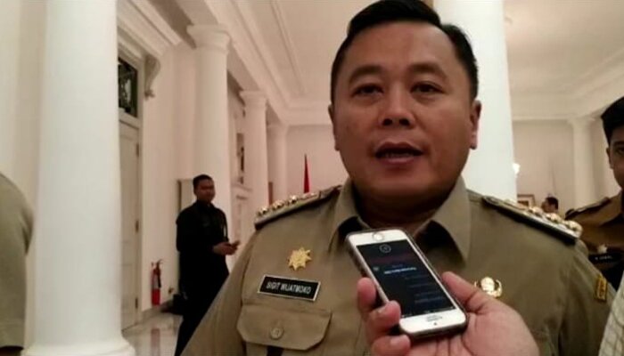 Wali Kota Jakarta Utara, Sigit Wijatmoko di Balaikota DKI Jakarta. (yendhi)