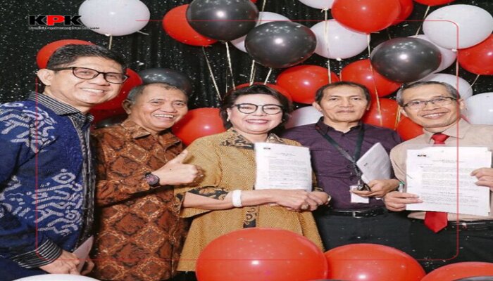 Lima pimpinan KPK periode 2015-2019. (twiiter kpk ri)