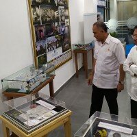 Menteri Kesehatan Terawan Agus Putranto saat mengunjungi kantor BNN. (Ifand)