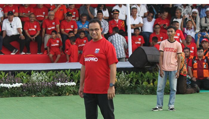 Gubernur DKI Anies Baswedan. (toga)