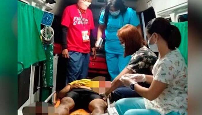 Lloyd Bagtong mendapat tiga tembakan dari petugas setelah berusaha melarikan diri dan hendak menembak petugas. (ist)