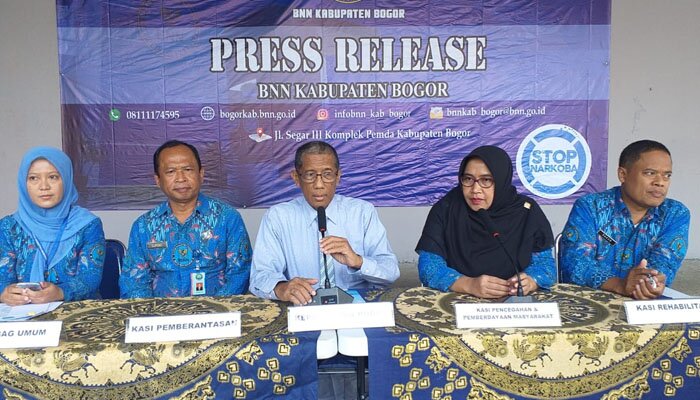 BNNK Bogor ungkap TPPU bandar narkoba senilai Rp999 M.