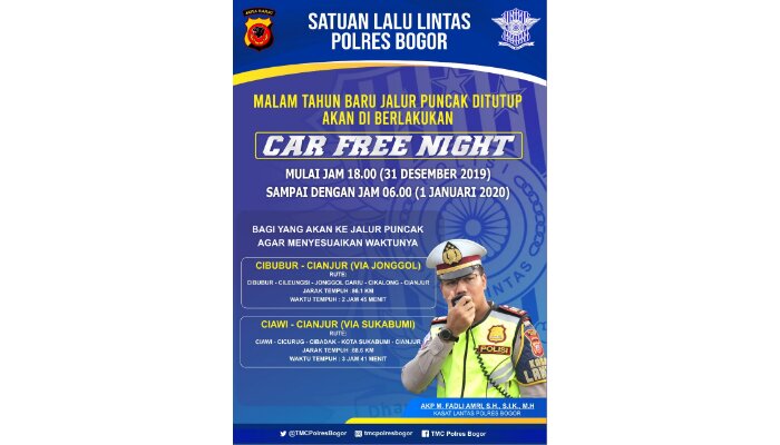 car free night puncak