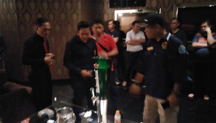 Razia di diskotik 1001 atau colossium yang dilakukan BNNP DKI beberapa waktu lalu. (Ifand)