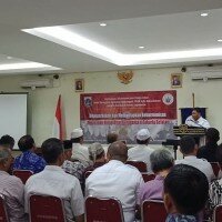 Ratusan warga saat mengikuti dialog antara umat beragama. (wandi)