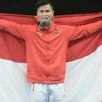 Edgar Xavier Marvelo, raih dua emas di pertandingan wushu Sea Games 2019.(instagram)
