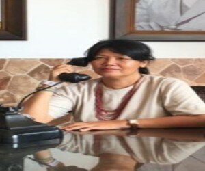 Rose Rini, pengajar di sekolah Marie Joseph. (deny)