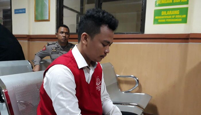 Terpidana mati Haris Simamora.(saban)