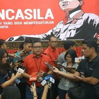 Sekretaris Jenderal Partai Demokrasi Indonesia Perjuangan (PDIP), Hasto Kristiyanto. (ikbal)