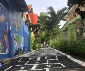 Salah satu titik atau lokasi yang telah ditata dan dipercantik di Pulau Untung Jawa. (ist)