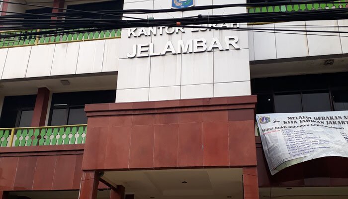 Kantor Kelurahan Jelambar, Kecamatan Grogol Petamburan, Jakbar. (Rachmi)