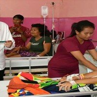 Presiden Jokowi meninjau pelayanan BPJS Kesehatan di RSUD Cilegon, Banten. (haryono)